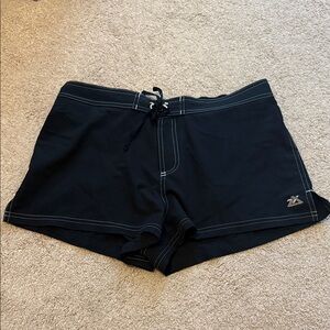 Black Women's Swim Shorts